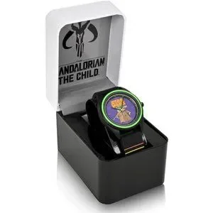 FirstTrends Baby Yoda Kids Watch - The Mandalorian Child with Frog Charm Star Wars Screen Adjustable Wrist Bracelet Digital for Birthday, Party, Schoo FirstTrends Buy Star Wars Kids LCD Watch with Spinner at Ubuy India